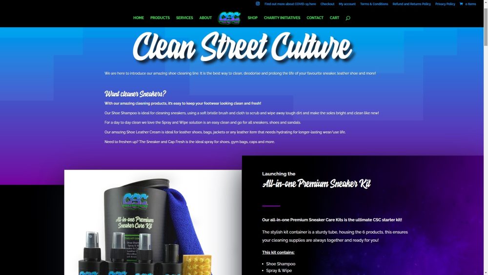 CleanStreetCultureWebsite